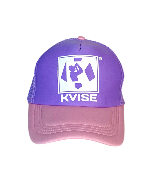 CASQUETTE DE BASEBALL (VIOLET - ROSE)AJUSTABLE EN MAILLE RESPIRANTE