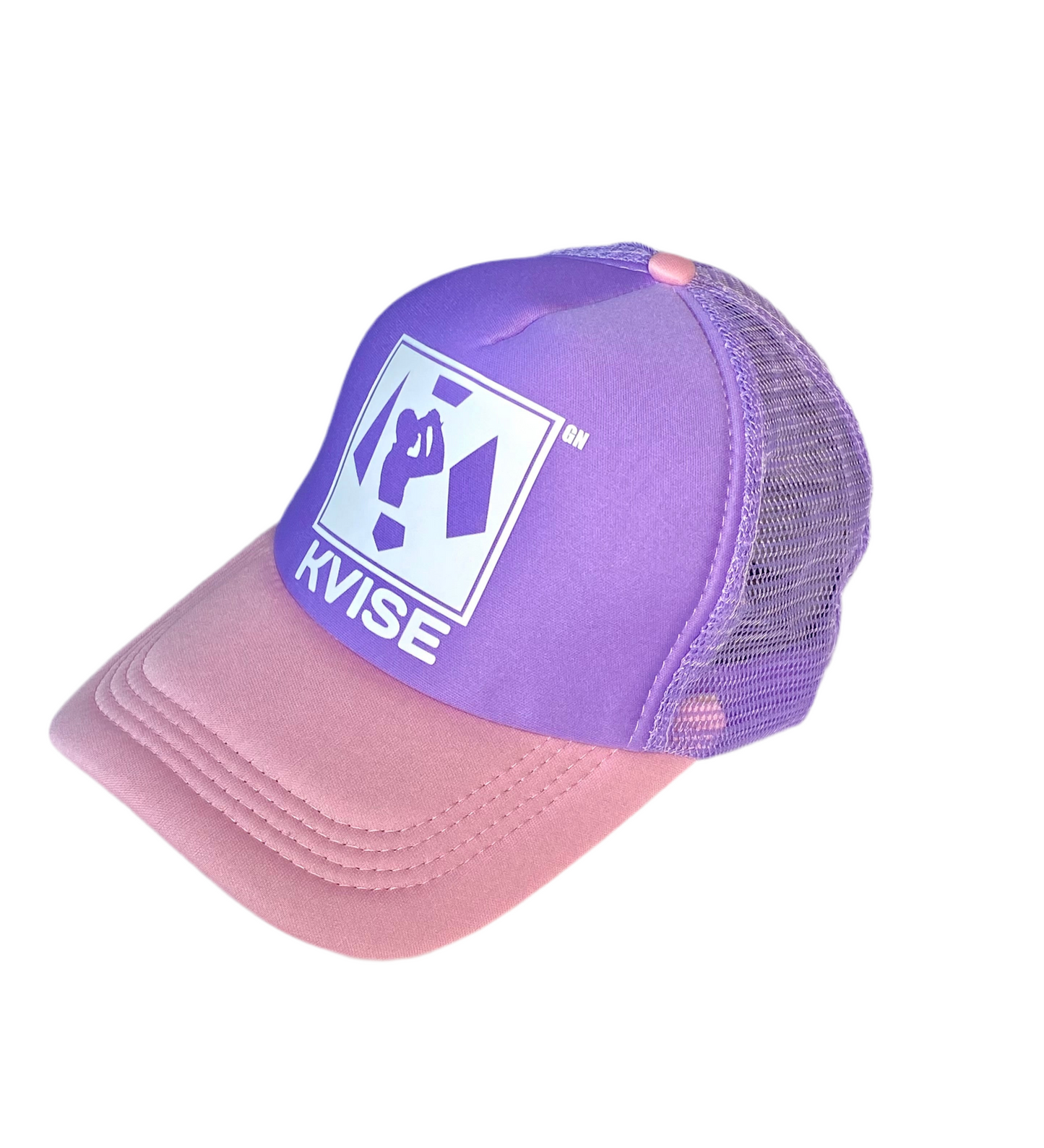 CASQUETTE DE BASEBALL (VIOLET - ROSE)AJUSTABLE EN MAILLE RESPIRANTE