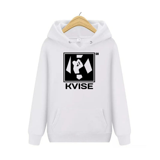 Sweat à capuche blanc